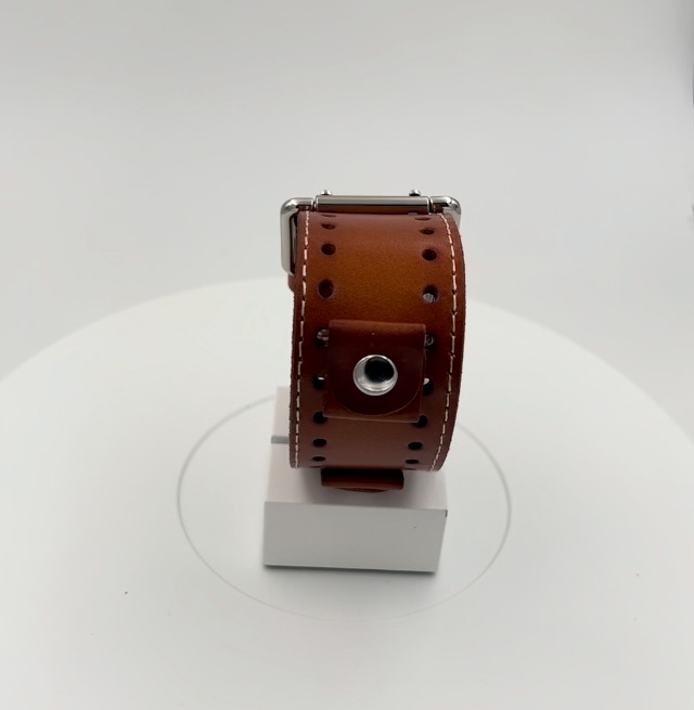 Amazon.com: Nemesis STH-B 22 Lug Width Brown Wide Leather Cuff